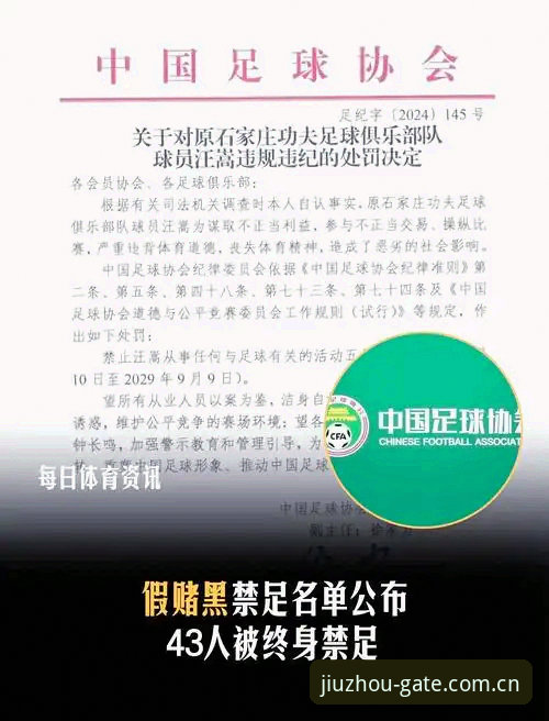 中国足协第三批禁足名单公布，九州体育沉浸式体验怎么样？